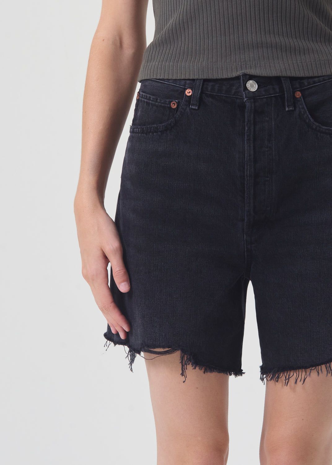 Short Agolde Stella High Rise Short Femme Gone | NMYCO-0352