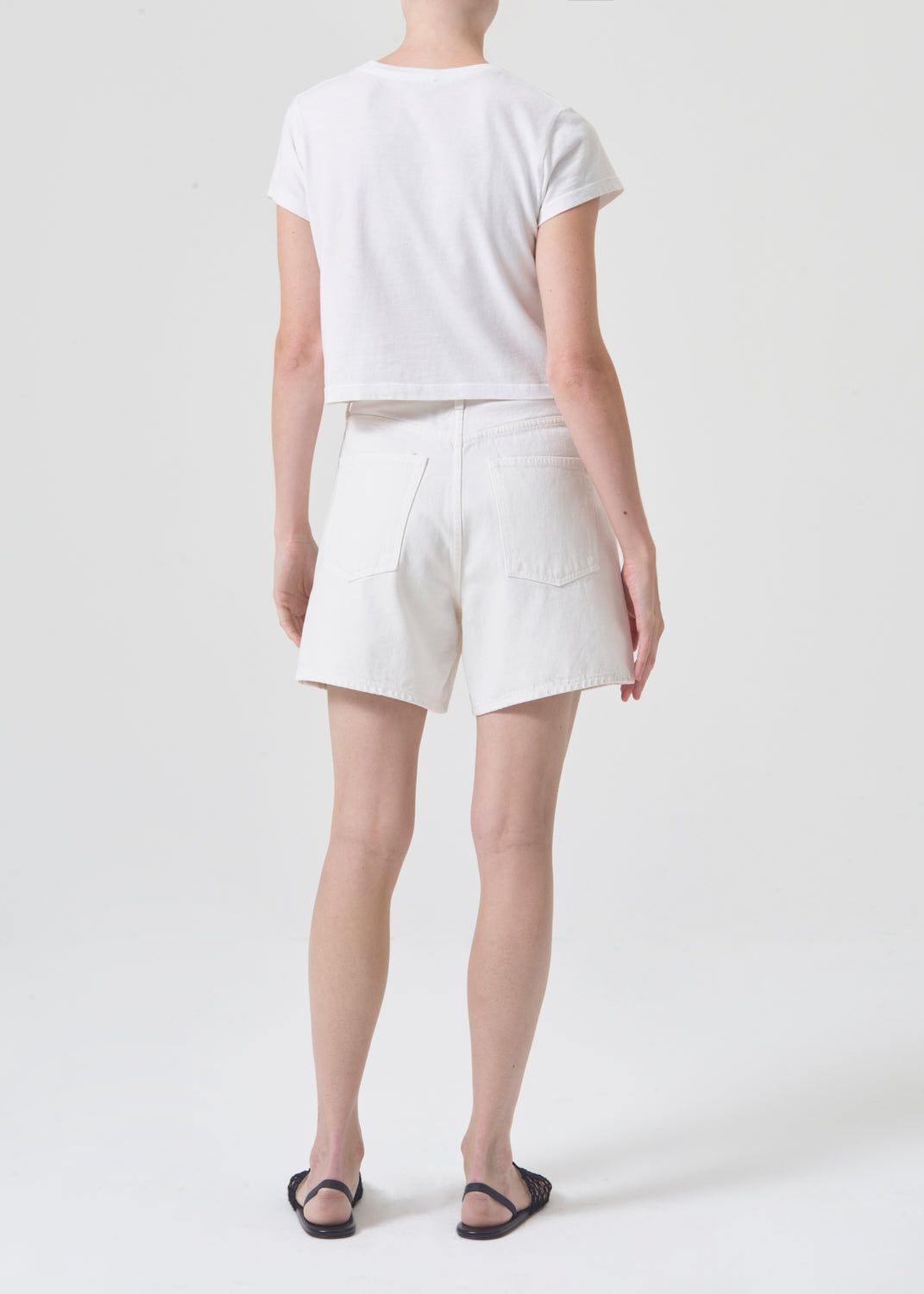 Short Agolde Stella High Rise Short Femme Fortune Cookie | XUOCH-0814