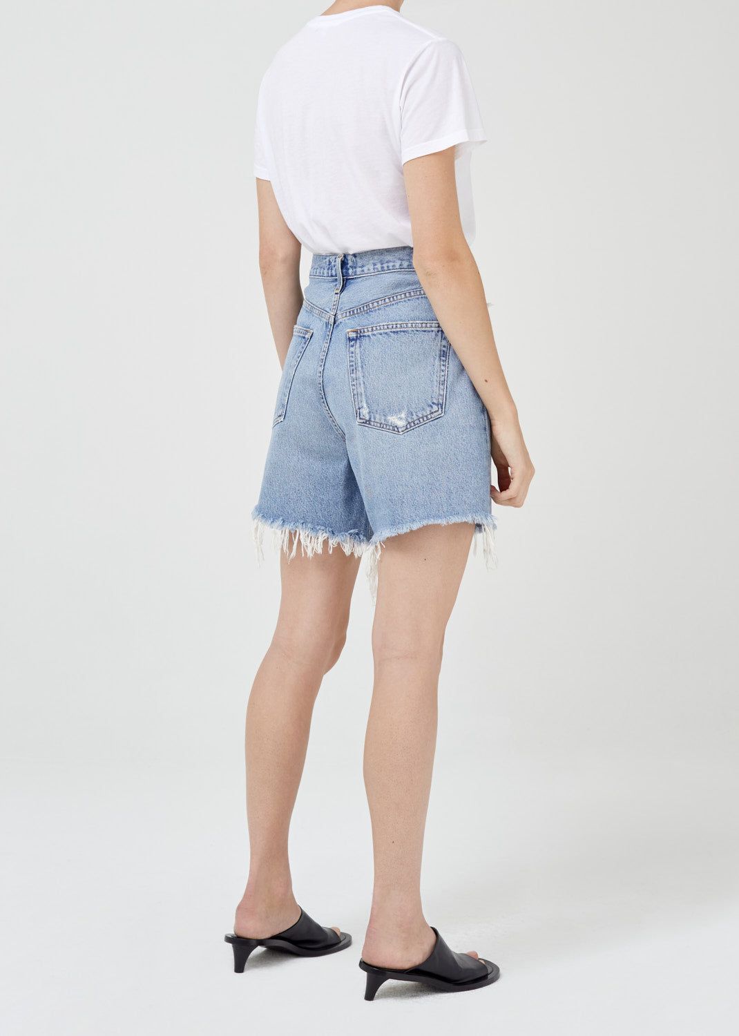 Short Agolde Stella High Rise Short Femme Ritual | EVJQT-4201