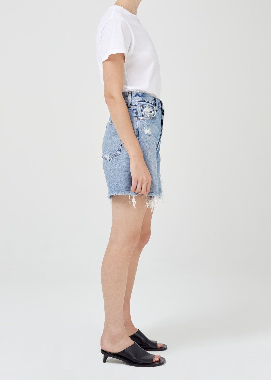 Short Agolde Stella High Rise Short Femme Ritual | EVJQT-4201