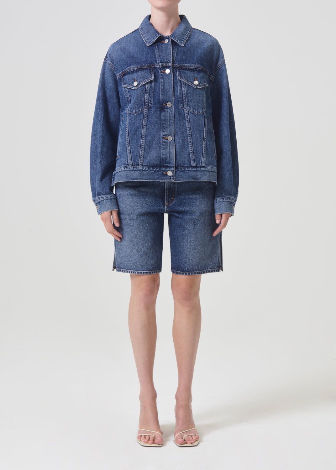 Vestes Agolde Albie Slice Jacket Femme Control | LFODQ-3154