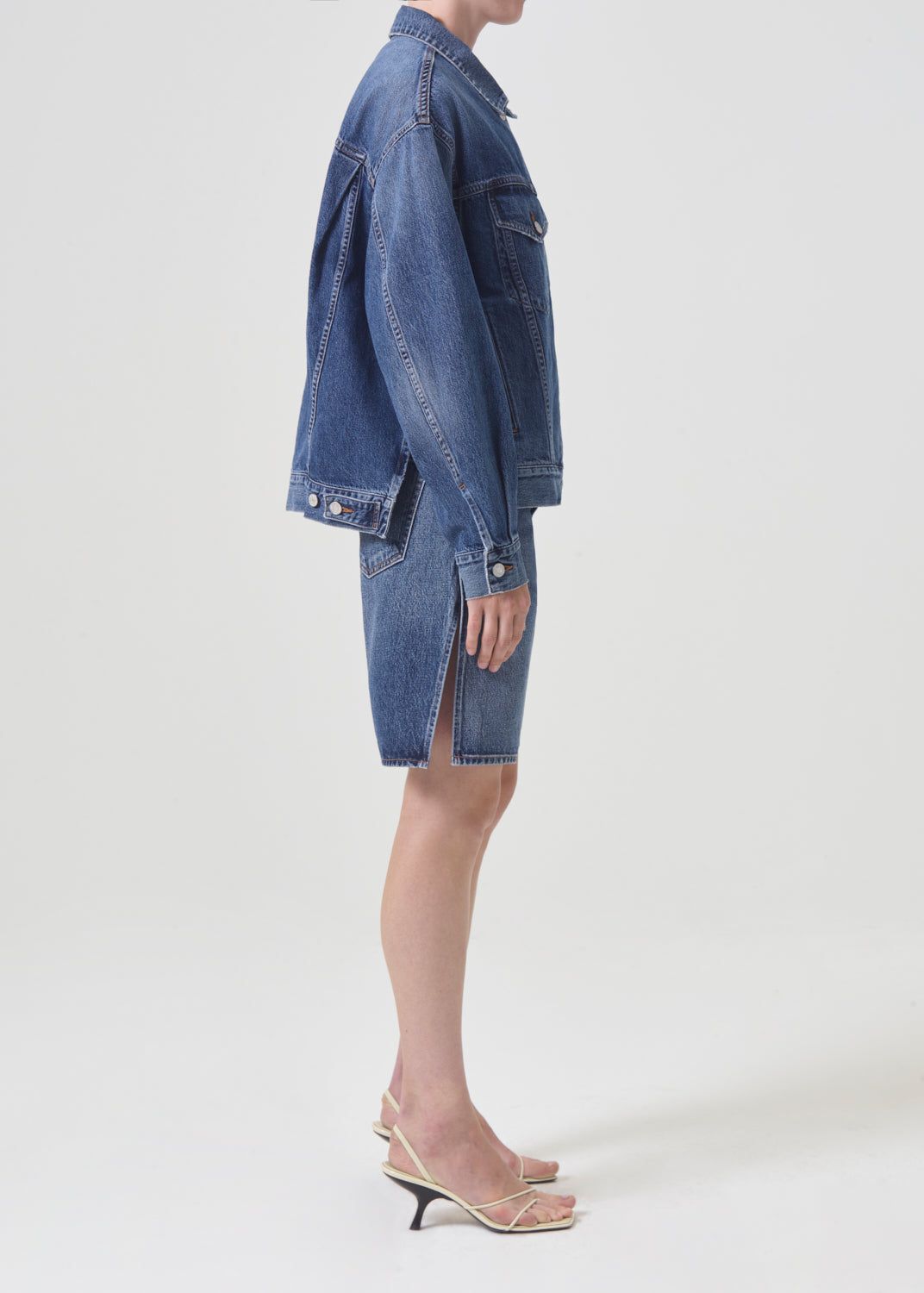 Vestes Agolde Albie Slice Jacket Femme Control | LFODQ-3154