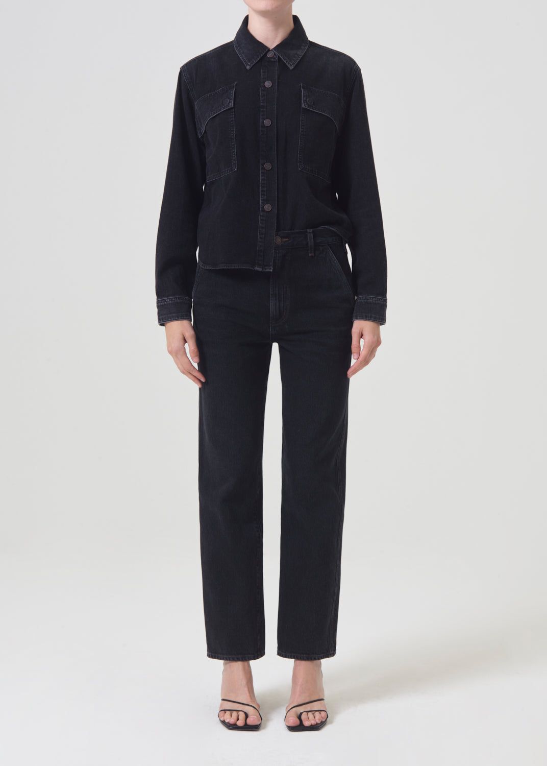 Vestes Agolde Beck Shirt Jacket Femme Intense | QMFXV-5204