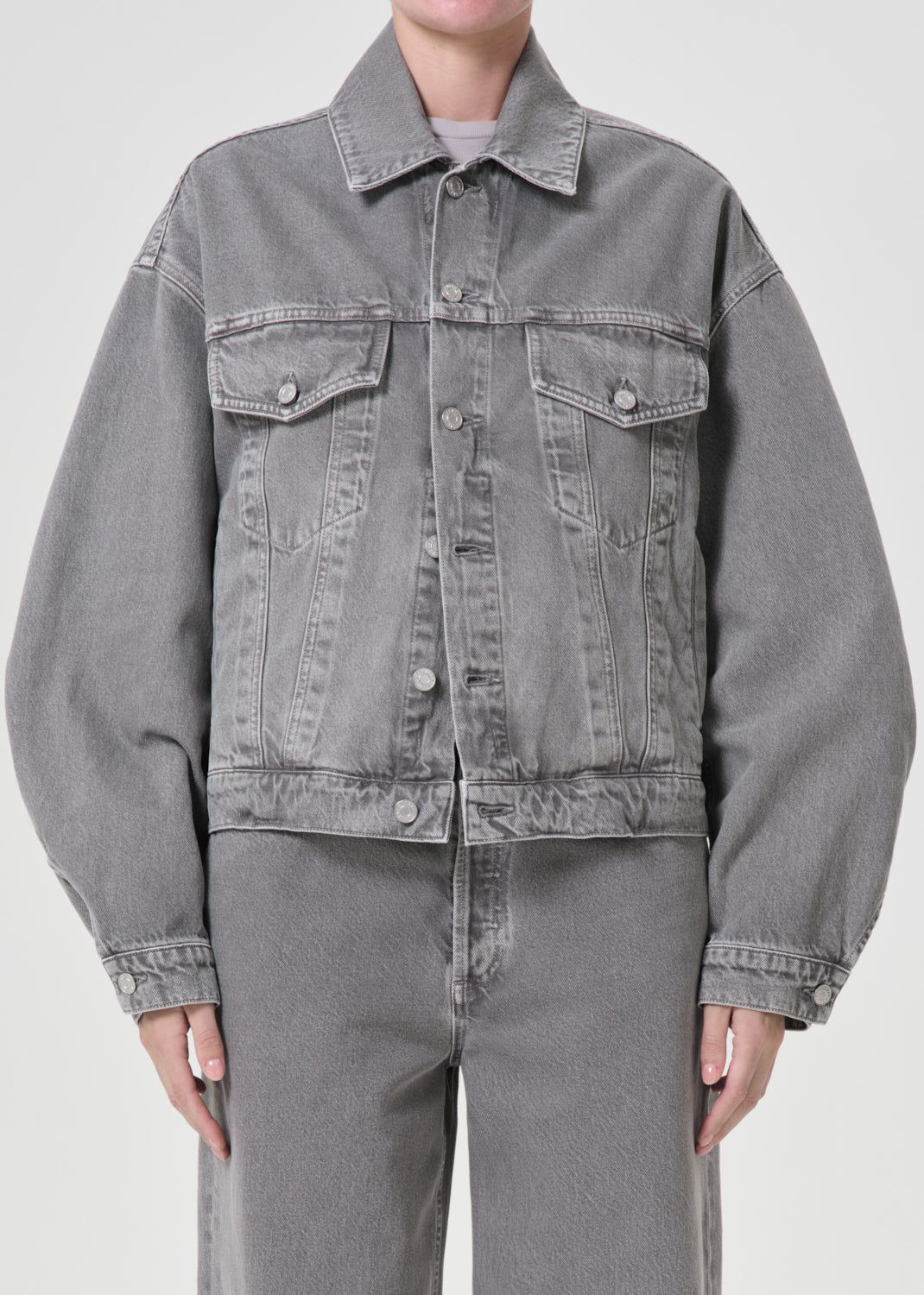 Vestes Agolde Dalton Balloon Jacket Femme Dollar | JBPNG-6104