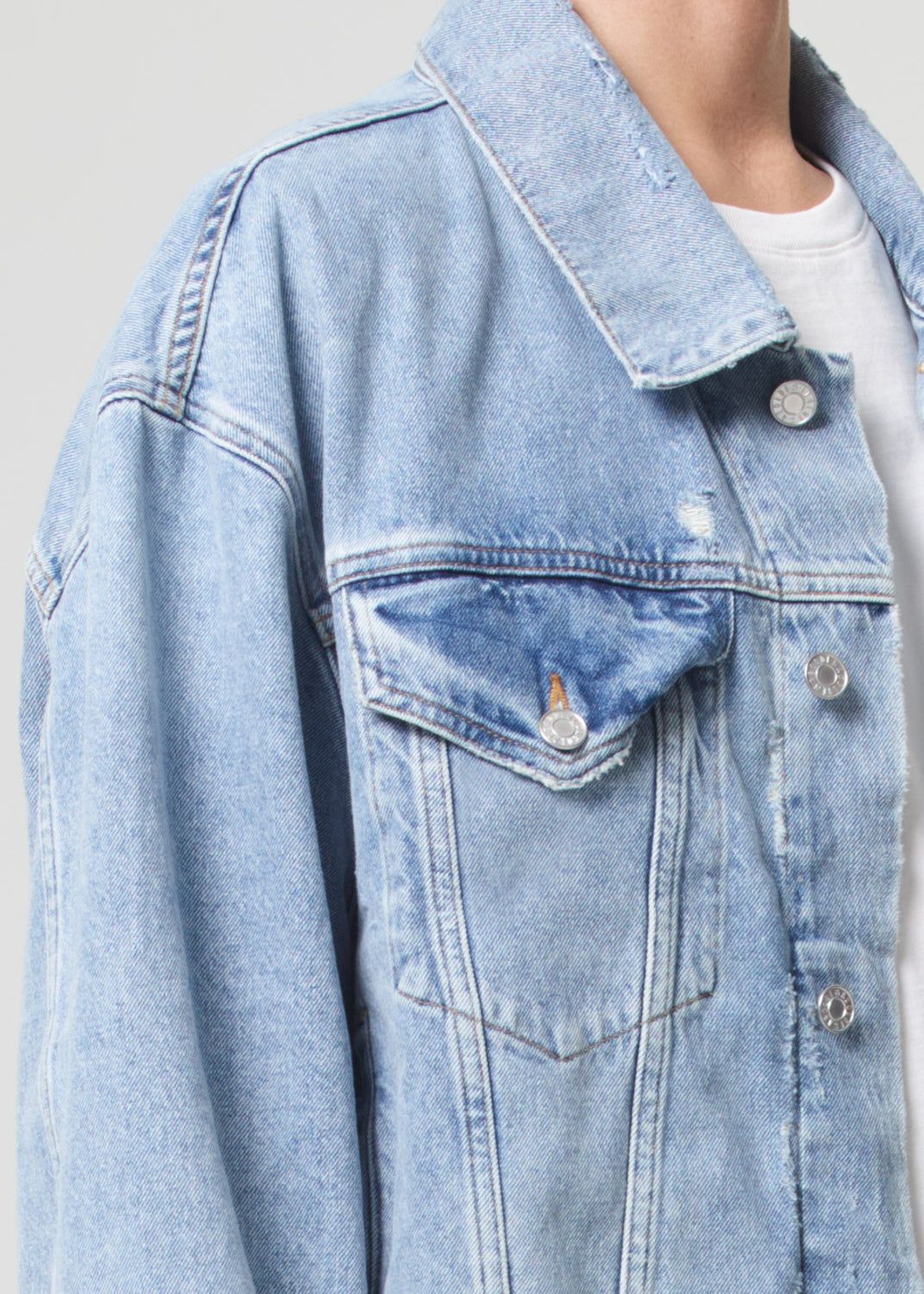 Vestes Agolde Dorian Jacket Homme Fray | ZNIRX-5820