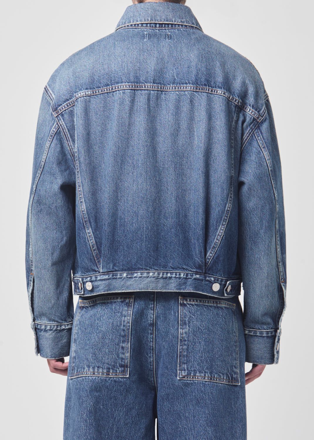 Vestes Agolde Dorian Jacket Homme Illuminate | XRYVE-6954