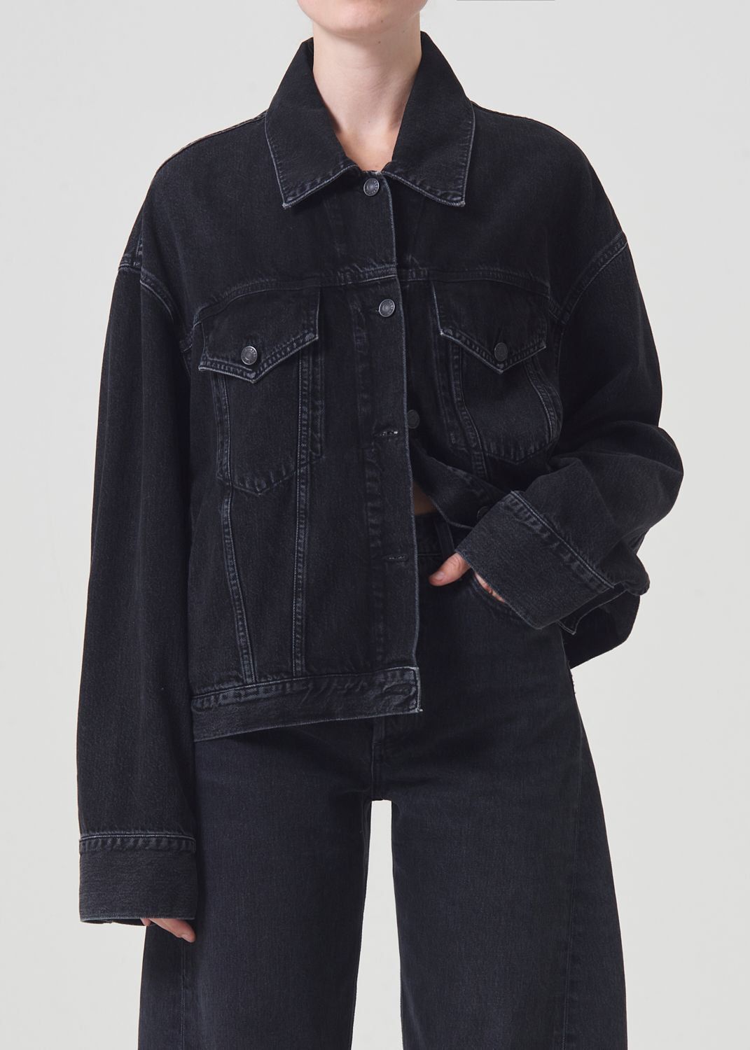 Vestes Agolde Martika Jacket Femme Spider | LDOTW-5849