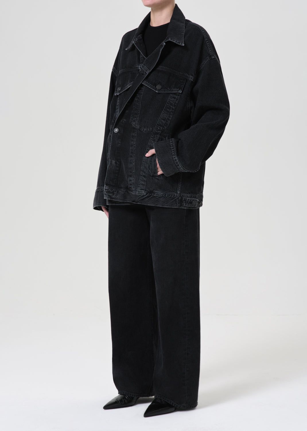 Vestes Agolde Reworked Wayne Jacket Femme Spider | FBKIQ-4036