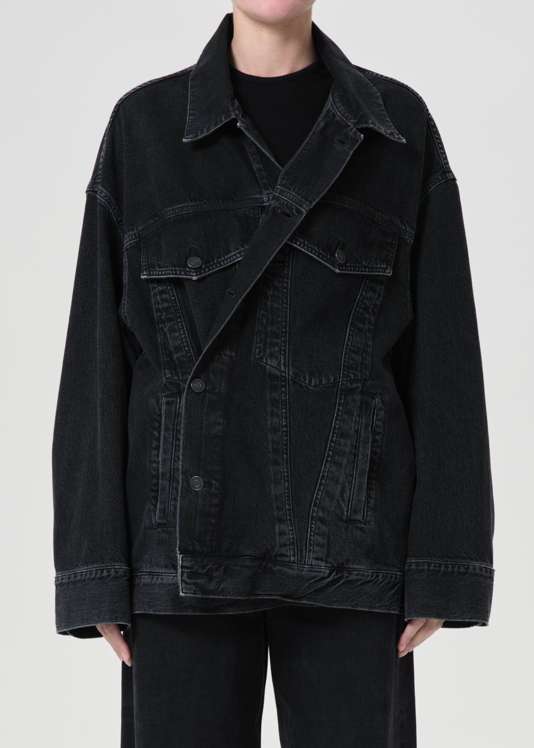 Vestes Agolde Reworked Wayne Jacket Femme Spider | FBKIQ-4036