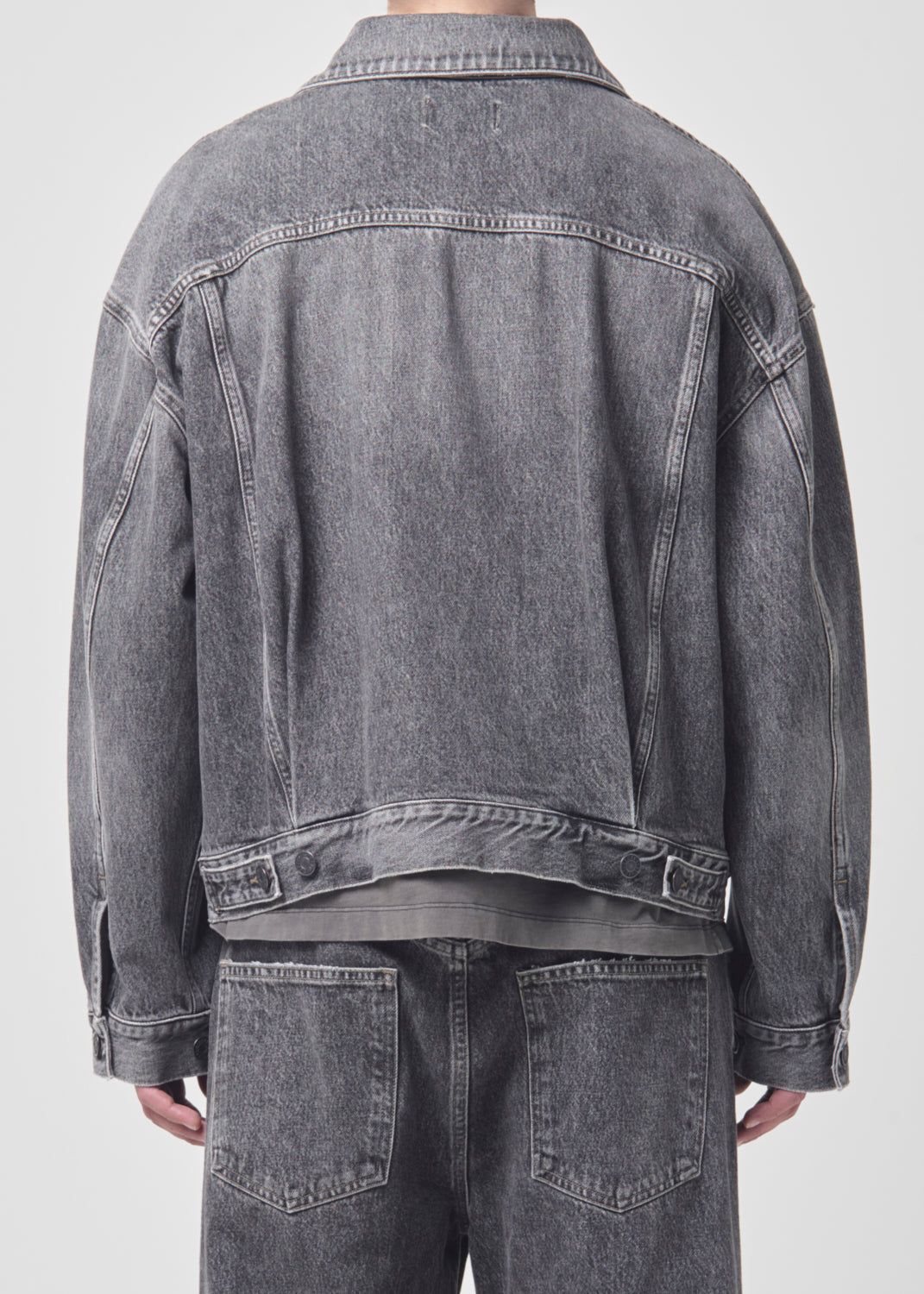 Vestes Agolde Stefano Jean Jacket Homme Fresh | YROSJ-5406